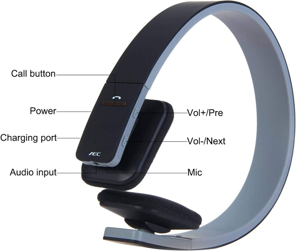 Headset Bluetooth Headset Wireless 4.1 Bluetooth Headset