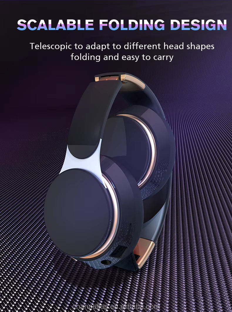 BT Studio With Mic Waterproof Headset Wireless Headphone