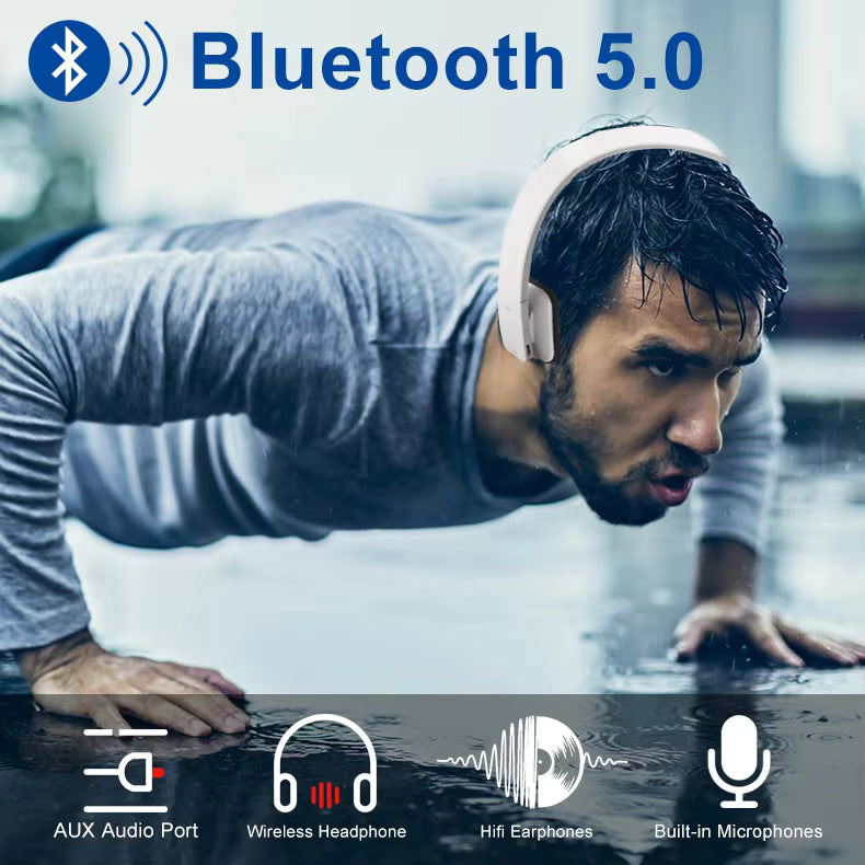 Headset Bluetooth Headset Wireless 4.1 Bluetooth Headset