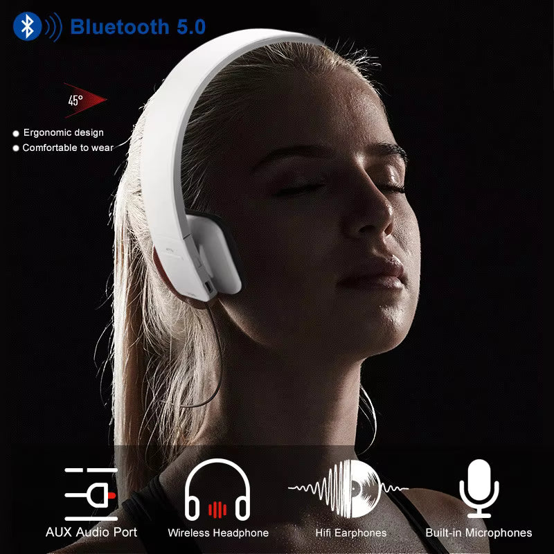 Headset Bluetooth Headset Wireless 4.1 Bluetooth Headset
